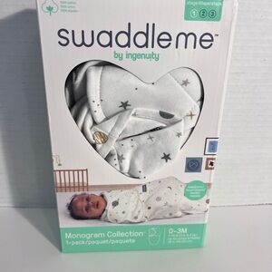 SwaddleMe by Ingenuity Monogram Collection Swaddle